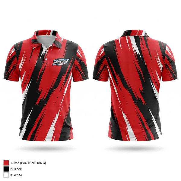 Short Sleeve Performance Polo, Blazers, Softball, Teamtime, Team time, sublimation, custom sports apparel, team uniforms, spirit wear, spiritwear, sports uniforms, custom shirts, team store, custom team store, fundraiser sports, apparel fundraiser