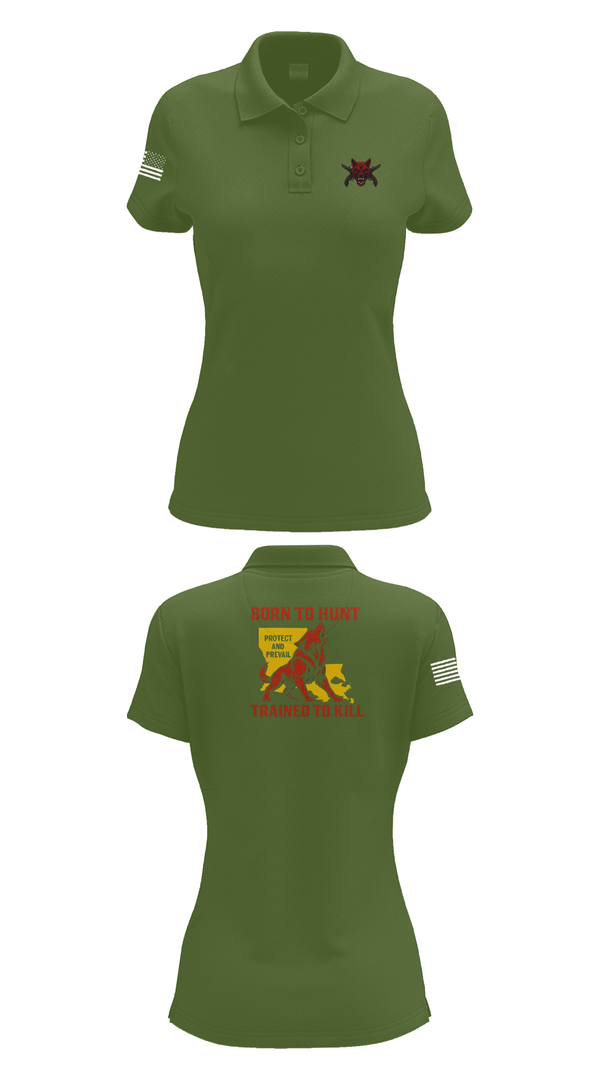 Womens Short Sleeve Performance Polo, 239th Military Police Company, , Teamtime, Team time, sublimation, custom sports apparel, team uniforms, spirit wear, spiritwear, sports uniforms, custom shirts, team store, custom team store, fundraiser sports, apparel fundraiser