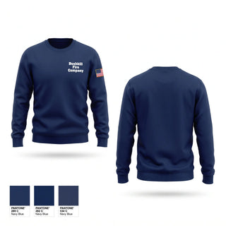 Crew Neck Sweatshirt, Bushkill Fire Company, Fire Department, Teamtime, Team time, sublimation, custom sports apparel, team uniforms, spirit wear, spiritwear, sports uniforms, custom shirts, team store, custom team store, fundraiser sports, apparel fundraiser
