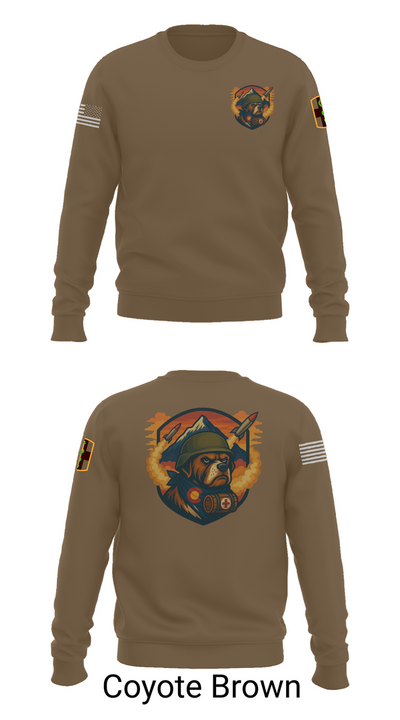 10th Field Hospital (FWD) 73609367 Crew Neck Sweatshirt - 5