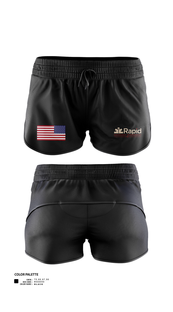 Ranger Panties, Rapid Emergency Management, EMS/EMT, Teamtime, Team time, sublimation, custom sports apparel, team uniforms, spirit wear, spiritwear, sports uniforms, custom shirts, team store, custom team store, fundraiser sports, apparel fundraiser