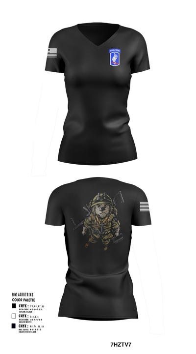 Wombats 19106306 Women's Short Sleeve V-neck Shirt - 101