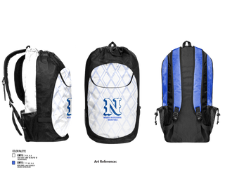Gear Bag, Needles High School Basketball, Men's Basketball, Teamtime, Team time, sublimation, custom sports apparel, team uniforms, spirit wear, spiritwear, sports uniforms, custom shirts, team store, custom team store, fundraiser sports, apparel fundraiser