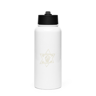 Cook County Sheriff’s Department 90143453 Stainless Steel Water Bottle with a Straw Lid