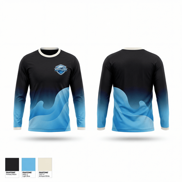 Long Sleeve Performance Shirt, The Tsunamis, Softball, Teamtime, Team time, sublimation, custom sports apparel, team uniforms, spirit wear, spiritwear, sports uniforms, custom shirts, team store, custom team store, fundraiser sports, apparel fundraiser
