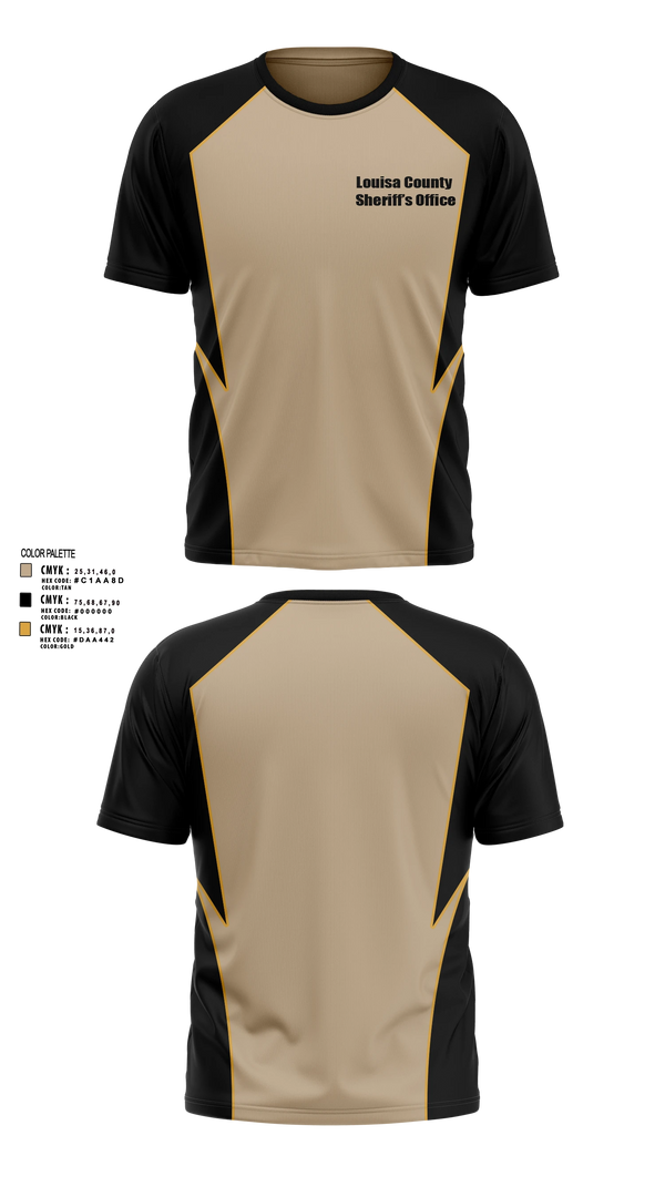 Short Sleeve Performance Shirt, Louisa County Sheriff's Office, Police, Teamtime, Team time, sublimation, custom sports apparel, team uniforms, spirit wear, spiritwear, sports uniforms, custom shirts, team store, custom team store, fundraiser sports, apparel fundraiser