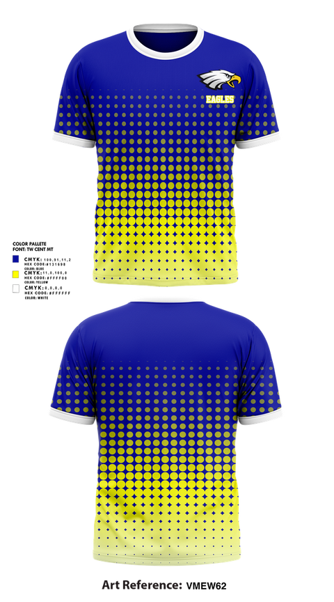 Short Sleeve Performance Shirt, Eagles, , Teamtime, Team time, sublimation, custom sports apparel, team uniforms, spirit wear, spiritwear, sports uniforms, custom shirts, team store, custom team store, fundraiser sports, apparel fundraiser