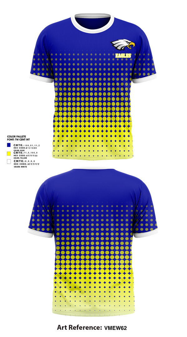 Short Sleeve Performance Shirt, Eagles, , Teamtime, Team time, sublimation, custom sports apparel, team uniforms, spirit wear, spiritwear, sports uniforms, custom shirts, team store, custom team store, fundraiser sports, apparel fundraiser