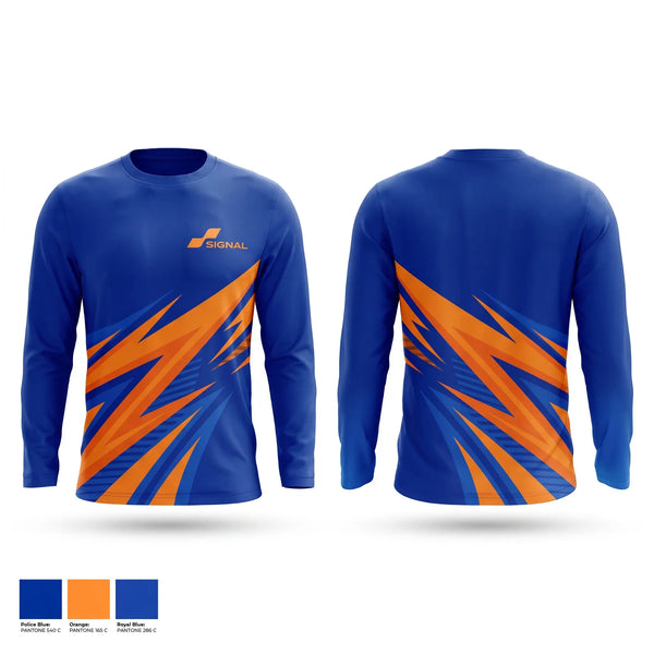 Long Sleeve Performance Shirt, Signal, , Teamtime, Team time, sublimation, custom sports apparel, team uniforms, spirit wear, spiritwear, sports uniforms, custom shirts, team store, custom team store, fundraiser sports, apparel fundraiser