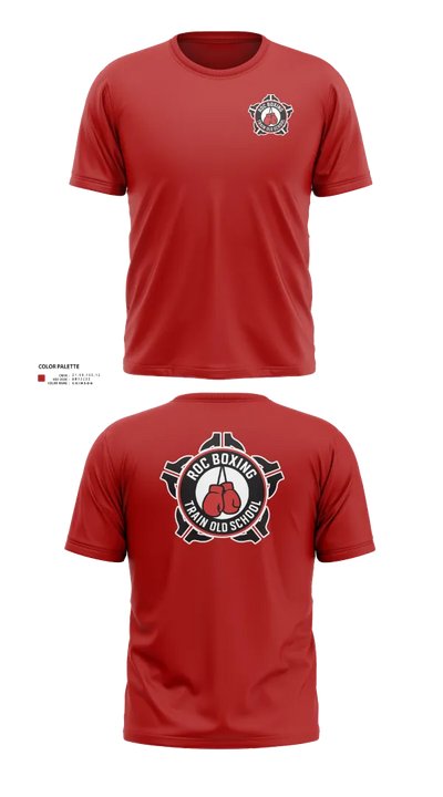 ROC Boxing 42913615 Old School Cotton Feel Shirt - 22