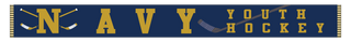 Scarf, Navy Youth Hockey, Ice Hockey, Teamtime, Team time, sublimation, custom sports apparel, team uniforms, spirit wear, spiritwear, sports uniforms, custom shirts, team store, custom team store, fundraiser sports, apparel fundraiser