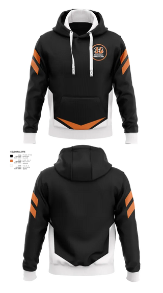 Hoodie, Barnegat Bengals, Wrestling, Teamtime, Team time, sublimation, custom sports apparel, team uniforms, spirit wear, spiritwear, sports uniforms, custom shirts, team store, custom team store, fundraiser sports, apparel fundraiser