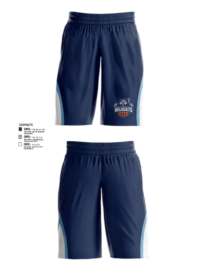 Midwest Wildcats 981834 Womens Basketball Shorts - 2