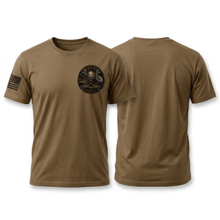 Old School Cotton Feel Shirt, CTF D-2, Army, Teamtime, Team time, sublimation, custom sports apparel, team uniforms, spirit wear, spiritwear, sports uniforms, custom shirts, team store, custom team store, fundraiser sports, apparel fundraiser