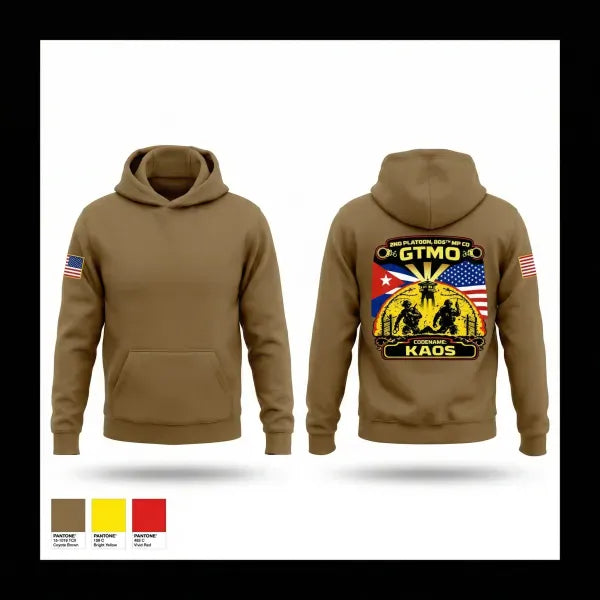 Hoodie, 805th MP CO, 2nd Platoon, Army, Teamtime, Team time, sublimation, custom sports apparel, team uniforms, spirit wear, spiritwear, sports uniforms, custom shirts, team store, custom team store, fundraiser sports, apparel fundraiser