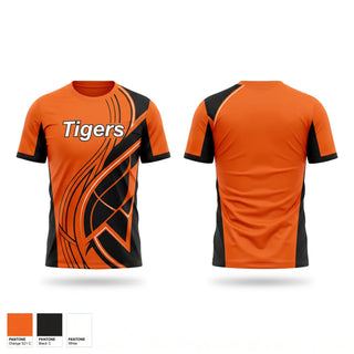 Short Sleeve Performance Shirt, Tigers, Softball, Teamtime, Team time, sublimation, custom sports apparel, team uniforms, spirit wear, spiritwear, sports uniforms, custom shirts, team store, custom team store, fundraiser sports, apparel fundraiser