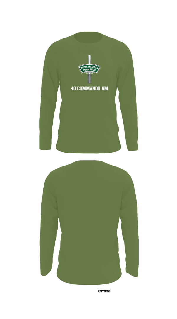 Long Sleeve Performance Shirt, 40 commando RM, Marines, Teamtime, Team time, sublimation, custom sports apparel, team uniforms, spirit wear, spiritwear, sports uniforms, custom shirts, team store, custom team store, fundraiser sports, apparel fundraiser