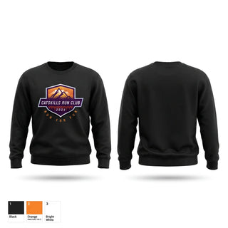 Crew Neck Sweatshirt, Catskills Run Club, Cross Country, Teamtime, Team time, sublimation, custom sports apparel, team uniforms, spirit wear, spiritwear, sports uniforms, custom shirts, team store, custom team store, fundraiser sports, apparel fundraiser