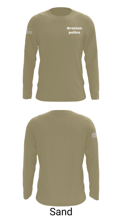 Broxton police 36855501 Long Sleeve Performance Shirt 82