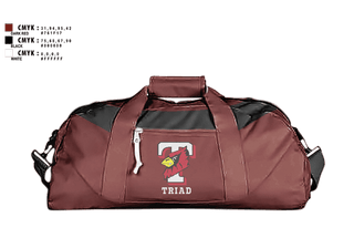 Duffle Bag, Triad, , Teamtime, Team time, sublimation, custom sports apparel, team uniforms, spirit wear, spiritwear, sports uniforms, custom shirts, team store, custom team store, fundraiser sports, apparel fundraiser