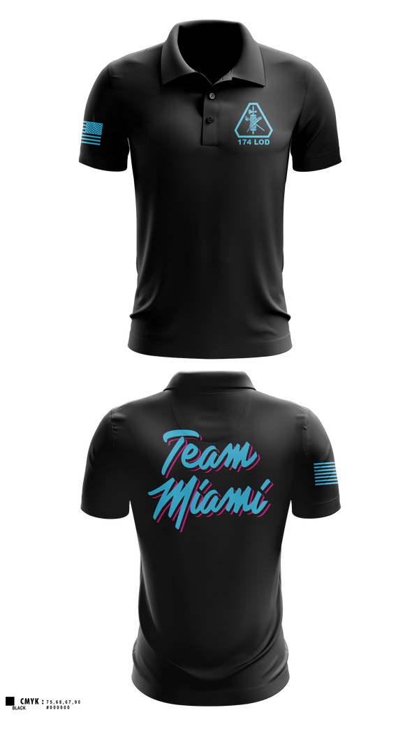 Short Sleeve Performance Polo, 174th Legal Operations Detachment, Army, Teamtime, Team time, sublimation, custom sports apparel, team uniforms, spirit wear, spiritwear, sports uniforms, custom shirts, team store, custom team store, fundraiser sports, apparel fundraiser