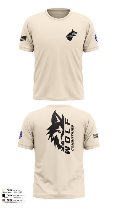 Wolf Combatives Short Sleeve Performance Shirt - 107