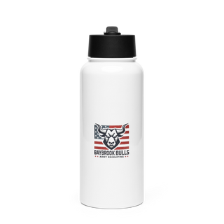 Baybrook Army Recruiting Company 58064560 Stainless Steel Water Bottle with a Straw Lid