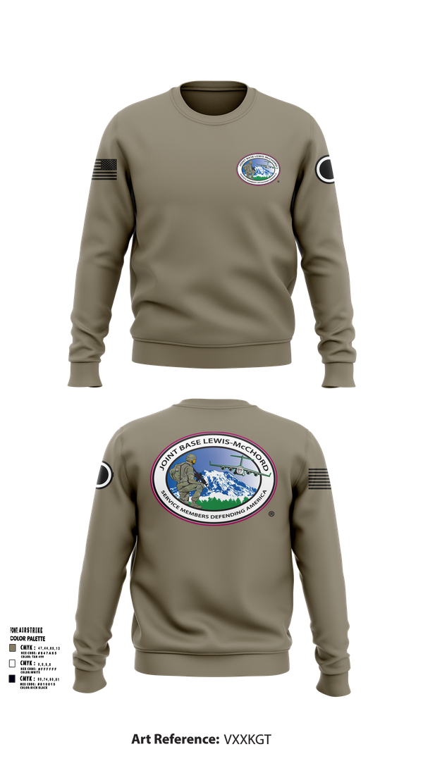 Crew Neck Sweatshirt, HHC, GARRISON, Army, Teamtime, Team time, sublimation, custom sports apparel, team uniforms, spirit wear, spiritwear, sports uniforms, custom shirts, team store, custom team store, fundraiser sports, apparel fundraiser