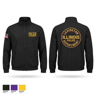 Windbreaker, Lexington Illinois Police Department, Police, Teamtime, Team time, sublimation, custom sports apparel, team uniforms, spirit wear, spiritwear, sports uniforms, custom shirts, team store, custom team store, fundraiser sports, apparel fundraiser