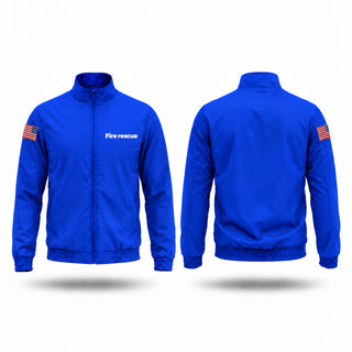 Windbreaker, Fire rescue, Fire Department, Teamtime, Team time, sublimation, custom sports apparel, team uniforms, spirit wear, spiritwear, sports uniforms, custom shirts, team store, custom team store, fundraiser sports, apparel fundraiser