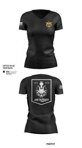 Womens Short Sleeve Vneck Shirt, Fox Co 3-10 GSAB, , Teamtime, Team time, sublimation, custom sports apparel, team uniforms, spirit wear, spiritwear, sports uniforms, custom shirts, team store, custom team store, fundraiser sports, apparel fundraiser