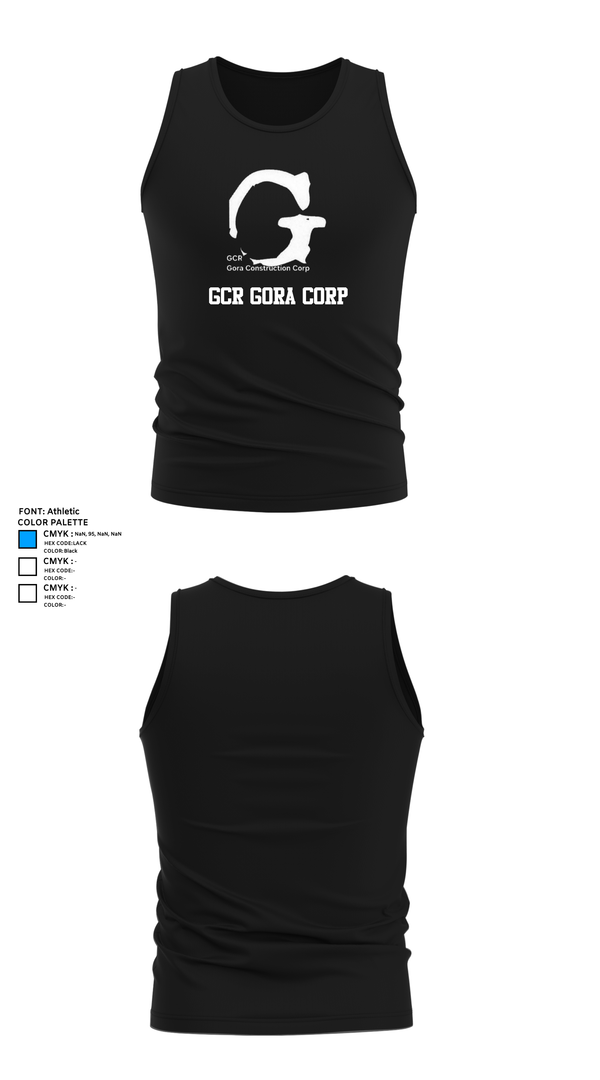 Tank Top, GCR Gora Corp, , Teamtime, Team time, sublimation, custom sports apparel, team uniforms, spirit wear, spiritwear, sports uniforms, custom shirts, team store, custom team store, fundraiser sports, apparel fundraiser