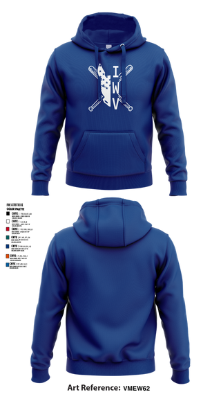 Hoodie, IWV Youth Baseball, Baseball, Teamtime, Team time, sublimation, custom sports apparel, team uniforms, spirit wear, spiritwear, sports uniforms, custom shirts, team store, custom team store, fundraiser sports, apparel fundraiser