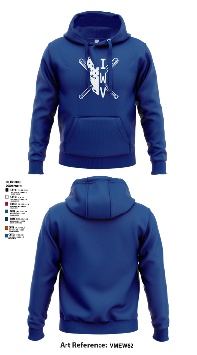 IWV Youth Baseball 15555147 Hoodie - 5