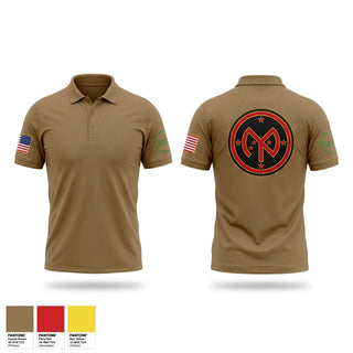 Short Sleeve Performance Polo, A Co, 1-69th IN, National Guard, Teamtime, Team time, sublimation, custom sports apparel, team uniforms, spirit wear, spiritwear, sports uniforms, custom shirts, team store, custom team store, fundraiser sports, apparel fundraiser