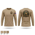 402nd CA BN B Co Long Sleeve Performance Shirt - 1