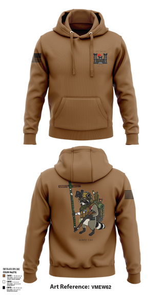 Hoodie, 441st Engineer Company, Army, Teamtime, Team time, sublimation, custom sports apparel, team uniforms, spirit wear, spiritwear, sports uniforms, custom shirts, team store, custom team store, fundraiser sports, apparel fundraiser