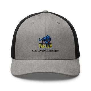 Parlier High School Basketball Retro Trucker Hat | Yupoong 6606