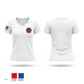 McCook Fire Department Women's Short Sleeve V-neck Shirt - 1