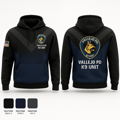 Vallejo PD K9 Unit 19509395 Hoodie - 50