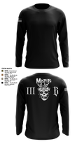 3B 1-325 AIR, 2BCT, 82ND ABN DIV Long Sleeve Rash Guard Shirt - 116