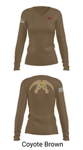 Cronos 54558517 Women's Long Sleeve V-neck Shirt - 17