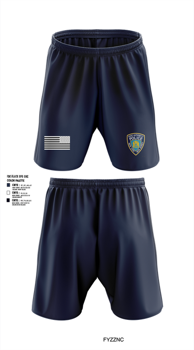 Port Authority Police 67694439 Athletic Shorts With Pockets - 102