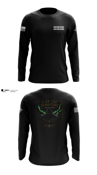 Long Sleeve Performance Shirt, E. Co 1-229 mx, Army, Teamtime, Team time, sublimation, custom sports apparel, team uniforms, spirit wear, spiritwear, sports uniforms, custom shirts, team store, custom team store, fundraiser sports, apparel fundraiser