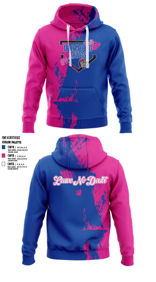 Hoodie, Diamond Dawgs, Softball, Teamtime, Team time, sublimation, custom sports apparel, team uniforms, spirit wear, spiritwear, sports uniforms, custom shirts, team store, custom team store, fundraiser sports, apparel fundraiser
