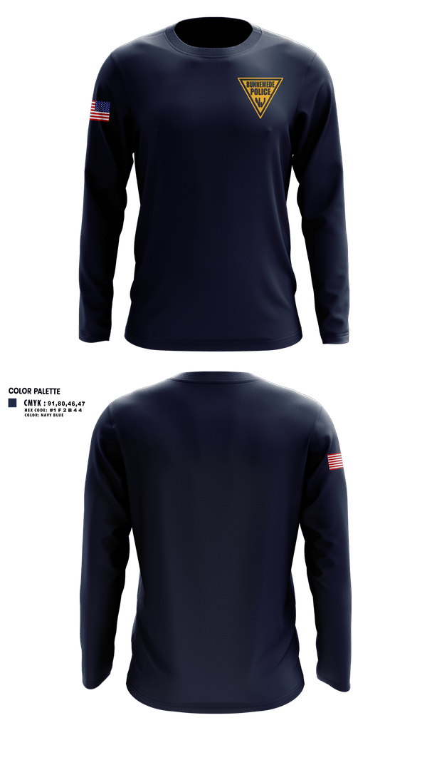 Long Sleeve Performance Shirt, Runnemede Police, Police, Teamtime, Team time, sublimation, custom sports apparel, team uniforms, spirit wear, spiritwear, sports uniforms, custom shirts, team store, custom team store, fundraiser sports, apparel fundraiser