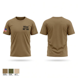 Old School Cotton Feel Shirt, 192nd MP BN, Army, Teamtime, Team time, sublimation, custom sports apparel, team uniforms, spirit wear, spiritwear, sports uniforms, custom shirts, team store, custom team store, fundraiser sports, apparel fundraiser