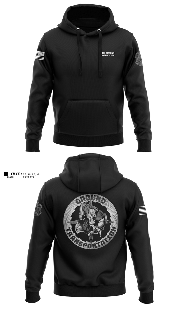 Hoodie, 96 LRS Ground Transportation, Air Force, Teamtime, Team time, sublimation, custom sports apparel, team uniforms, spirit wear, spiritwear, sports uniforms, custom shirts, team store, custom team store, fundraiser sports, apparel fundraiser