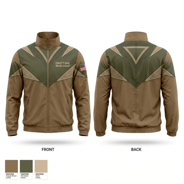 Windbreaker, CNATT Unit North Island, Navy, Teamtime, Team time, sublimation, custom sports apparel, team uniforms, spirit wear, spiritwear, sports uniforms, custom shirts, team store, custom team store, fundraiser sports, apparel fundraiser