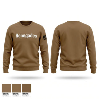 Crew Neck Sweatshirt, Renegades, National Guard, Teamtime, Team time, sublimation, custom sports apparel, team uniforms, spirit wear, spiritwear, sports uniforms, custom shirts, team store, custom team store, fundraiser sports, apparel fundraiser
